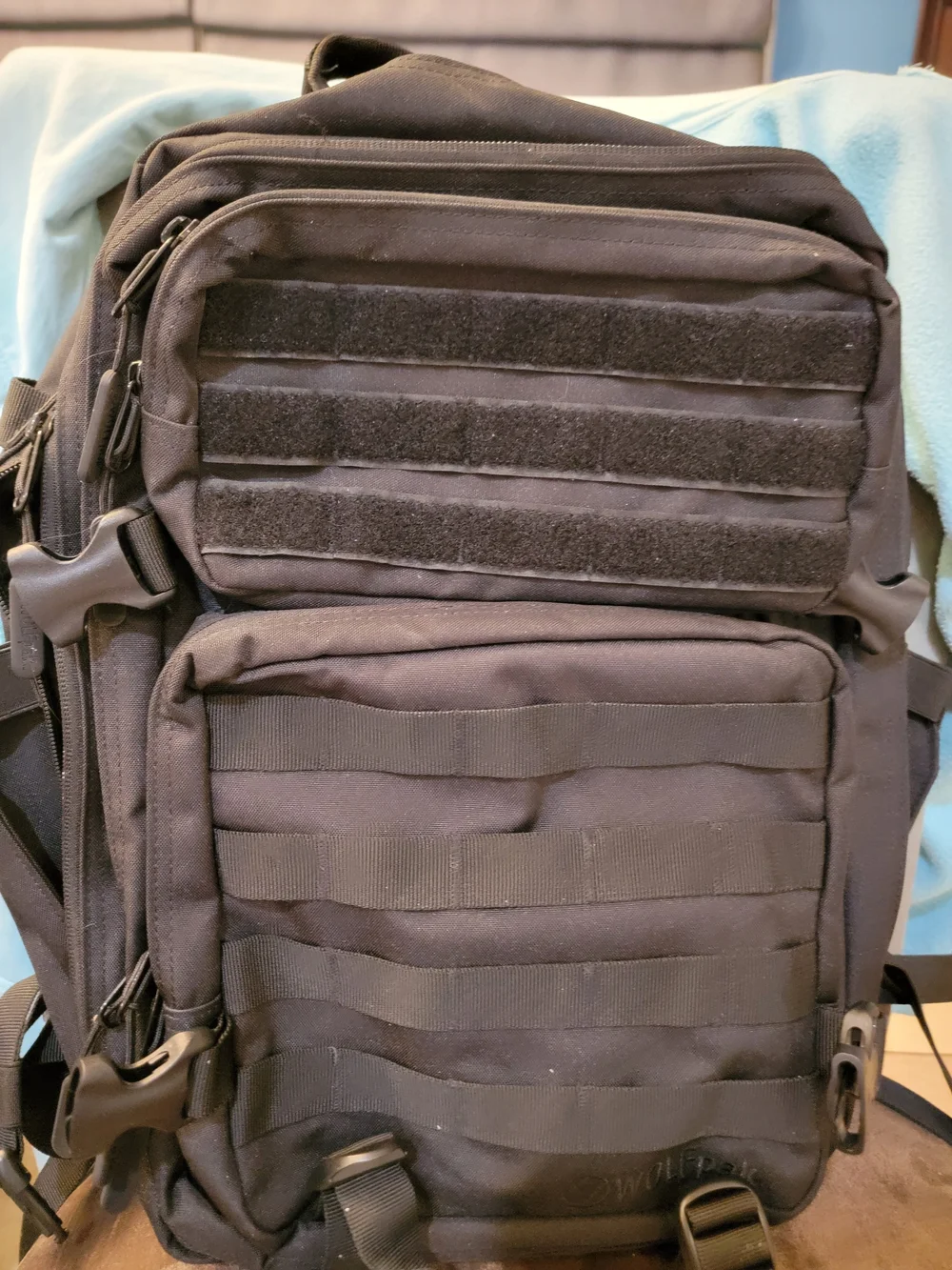 Wolf Pack 25L Black Utility Backpack